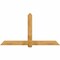Ekena Millwork Eugene Rough Sawn Timber Gable Bracket, Western Red Cedar, 84"W x 45"H x 6"D x 6"F, 13/12 Pitch GBW084X45X0606EUG00RWR - alternate 1